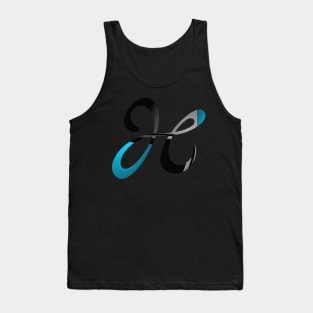 H letter Tank Top